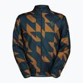 Куртка для бігу чоловіча SCOTT Endurance Tech Windbreaker dark blue/bread brown