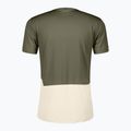 Футболка для бігу чоловіча SCOTT Endurance Tech hay green/cotton white 2