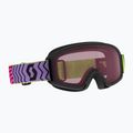 Дитячі гірськолижні окуляри SCOTT Witty SGL purple/neon pink/enhancer