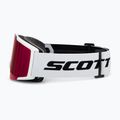 Гірськолижні окуляри SCOTT Shield mineral white/black/amp red chrome 4