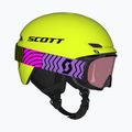 Шолом гірськолижний дитячий SCOTT Keeper 2 + Окуляри Witty neon yellow 10