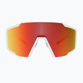 Окуляри сонцезахисні SCOTT Shield Compact white matt/amp red chrome 2
