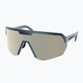 Окуляри сонцезахисні SCOTT Sport Shield metallic blue/amp white chrome
