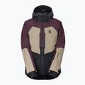Куртка лижна чоловіча SCOTT Ultimate Dryo cocoa red/portobello beige