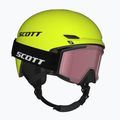 Шолом лижний дитячий SCOTT Track + Gogle Factor Pro Combo neon yellow/black