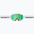 Окуляри лижні SCOTT Trace Pro Compact white/green chrome 3