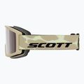 Окуляри лижні SCOTT Trace Pro Compact mojave beige/silver chrome 2