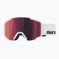 Окуляри лижні SCOTT Shield white/amp red chrome