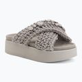 Шльопанці жіночі INUIKII Woven Stones Platform stone grey