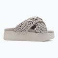 Шльопанці жіночі INUIKII Woven Stones Platform stone grey 2