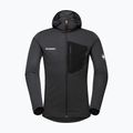 Флісова кофта чоловіча Mammut Aenergy Light ML Hooded чорна 4