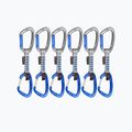 Експреси скелелазні Mammut Crag Keylock Wire 10 cm Indicator Quickdraws 6 шт. блакитні