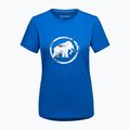 Футболка трекінгова жіноча Mammut Graphic блакитна 4