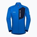 Кофта трекінгова чоловіча Mammut Taiss Light ML блакитна 4