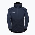 Кофта трекінгова чоловіча Mammut Aconcagua ML Hooded синя 8