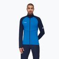 Кофта трекінгова чоловіча Mammut Aconcagua ML блакитно-синя