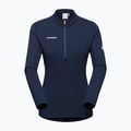 Кофта трекінгова жіноча Mammut Aenergy мл Half Zip Pull marine / black 5