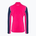 Кофта трекінгова жіноча Mammut Aenergy ML Half Zip Pull рожево-синя 2