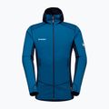 Кофта флісова чоловіча Mammut Taiss Light ML Hooded блакитна 1014-04530-50554-114 8