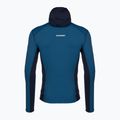 Кофта флісова чоловіча Mammut Taiss Light ML Hooded блакитна 1014-04530-50554-114 5