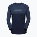 Футболка трекінгова жіноча Mammut Selun FL Logo синя 1016-01450-5118-112