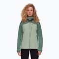 Куртка дощовик жіноча Mammut Alto Guide HS Hooded зелена 1010-29570-40240-114