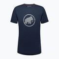 Футболка трекінгова чоловіча Mammut Core Reflective синя 1017-04051 4