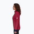 Кофта трекінгова жіноча Mammut Taiss Light ML blood red/marine 3