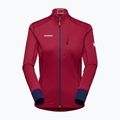 Кофта трекінгова жіноча Mammut Taiss Light ML blood red/marine 9