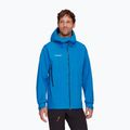 Куртка протидощова чоловіча Mammut Crater IV HS Hooded glacier blue