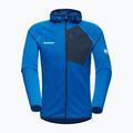 Чоловічий трекінговий світшот Mammut Aenergy Light ML Hooded azurite marine 5