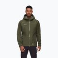 Куртка протидощова чоловіча Mammut Crater IV HS Hooded dark marsh