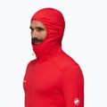 Кофта трекінгова чоловіча Mammut Taiss Light мл Hooded mammut red 2