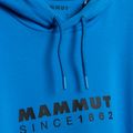 Чоловічий світшот Mammut ML Hoody Logo толстовка льодовик синій 7