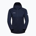 Кофта трекінгова жіноча Mammut Aconcagua ML Hooded Jacket Women marine 4