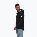 Куртка дощовик чоловіча Mammut Crater Light HS Hooded Jacket Men black 3