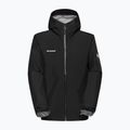 Куртка дощовик чоловіча Mammut Crater Light HS Hooded Jacket Men black 4
