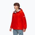 Куртка-дощовик чоловіча Mammut Crater Light HS Hooded mammut red 3