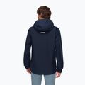 Куртка-дощовик чоловіча Mammut Crater Light HS Hooded marine 2