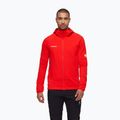 Куртка вітровка чоловіча Mammut Massone ML Hooded mammut red