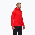 Куртка вітровка чоловіча Mammut Massone ML Hooded mammut red 3