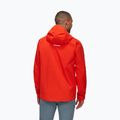 Куртка-дощовик чоловіча Mammut Мотузкаrd Light HS Hooded mammut red 2