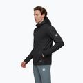 Чоловіча софтшелл-куртка Mammut Ultimate VIII Softshell Hooded black 3