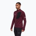 Чоловіча кофта Mammut Taiss Light ML wine/black 3