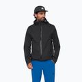 Куртка вітрозахисна чоловіча Mammut Ducan HS Hooded black