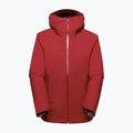 Куртка вітрозахисна жіноча Mammut Ducan HS Hooded dark mammut red 8