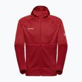 Кофта трекінгова чоловіча Mammut Crag ML Hooded dark mammut red 6