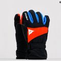 Рукавиці лижні дитячі Dainese Hp Scarabeo black taps/high risk red/lapi 7