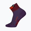 Шкарпетки Mammut Hiking Merino Quarter Socks paloja/dark mammut red