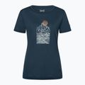 Футболка жіноча super.natural Preikestolen Cliffs Tee blueberry/feather grey/copper 3